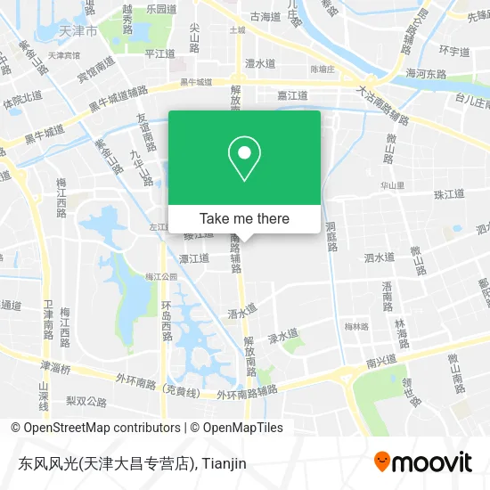 东风风光(天津大昌专营店) map