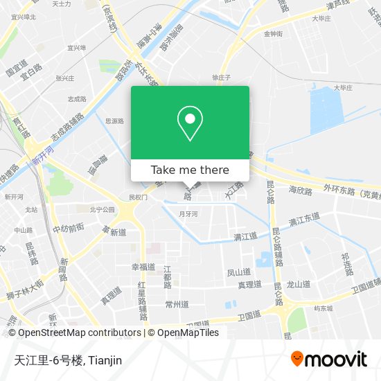 天江里-6号楼 map