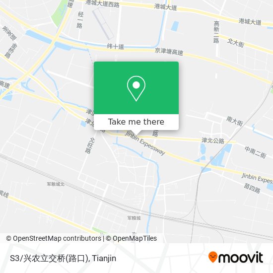 S3/兴农立交桥(路口) map
