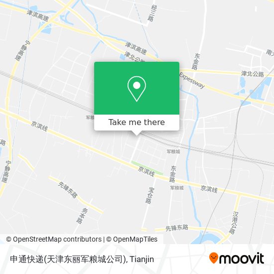 申通快递(天津东丽军粮城公司) map