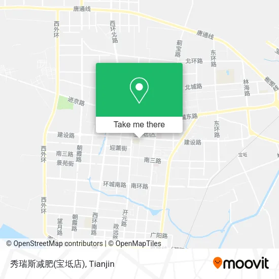 秀瑞斯减肥(宝坻店) map