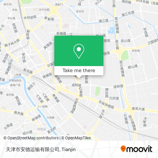 天津市安德运输有限公司 map