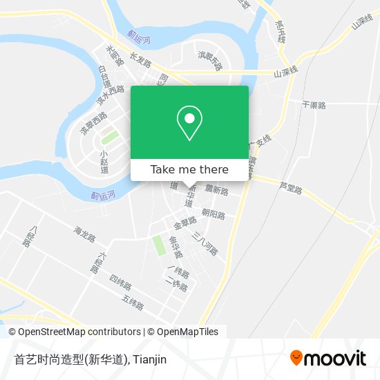 首艺时尚造型(新华道) map