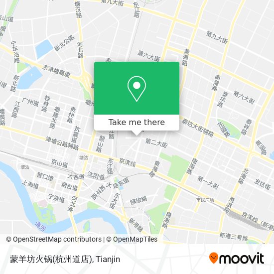 蒙羊坊火锅(杭州道店) map