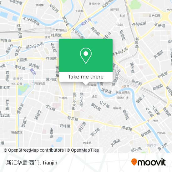 新汇华庭-西门 map
