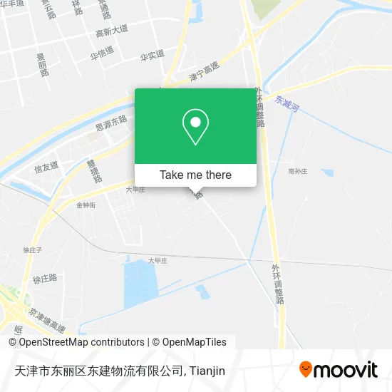 天津市东丽区东建物流有限公司 map