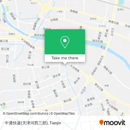中通快递(天津河西三部) map