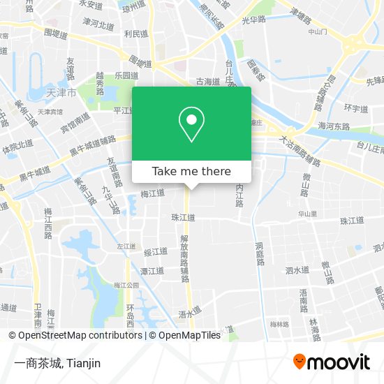 一商茶城 map