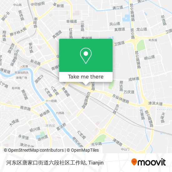 河东区唐家口街道六段社区工作站 map