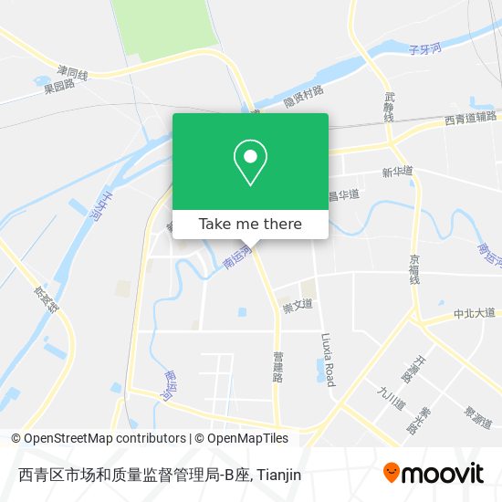 西青区市场和质量监督管理局-B座 map