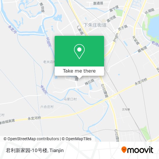 君利新家园-10号楼 map