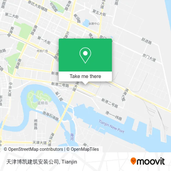 天津博凯建筑安装公司 map
