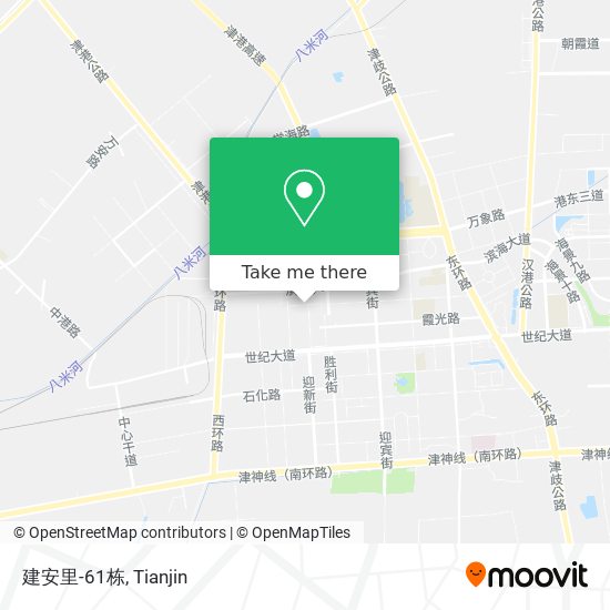 建安里-61栋 map