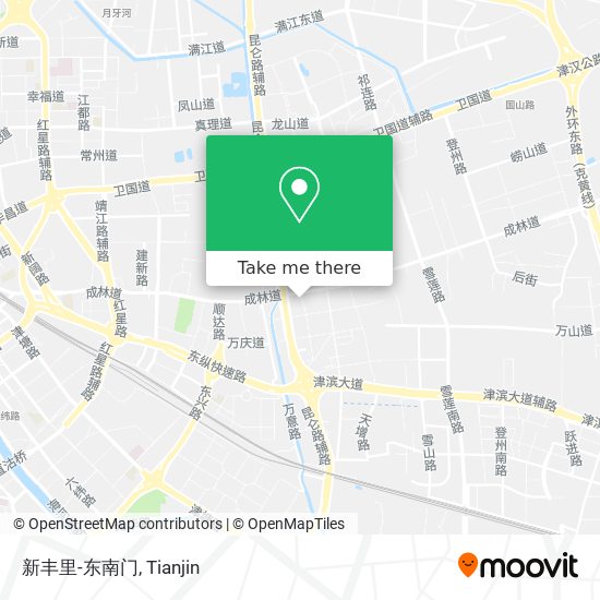 新丰里-东南门 map