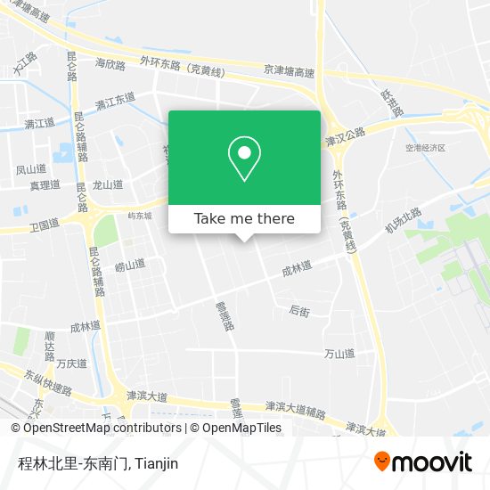 程林北里-东南门 map
