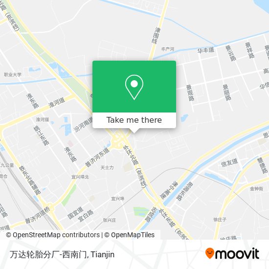 万达轮胎分厂-西南门 map