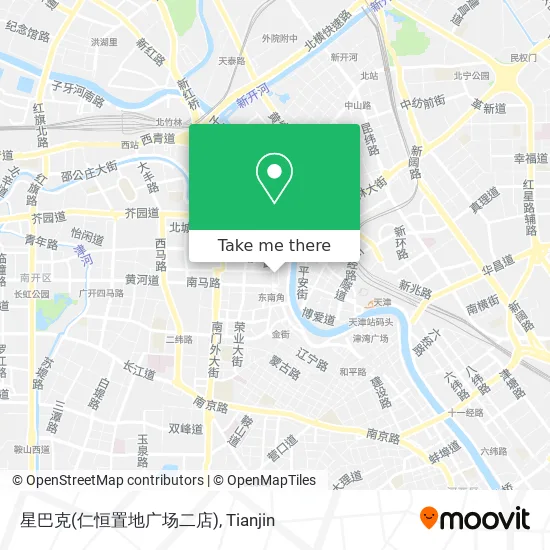 星巴克(仁恒置地广场二店) map