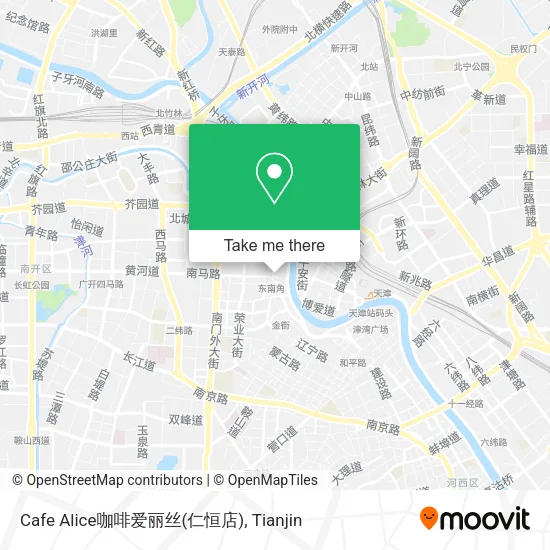 Cafe Alice咖啡爱丽丝(仁恒店) map