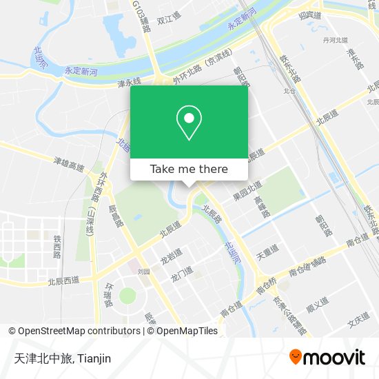 天津北中旅 map