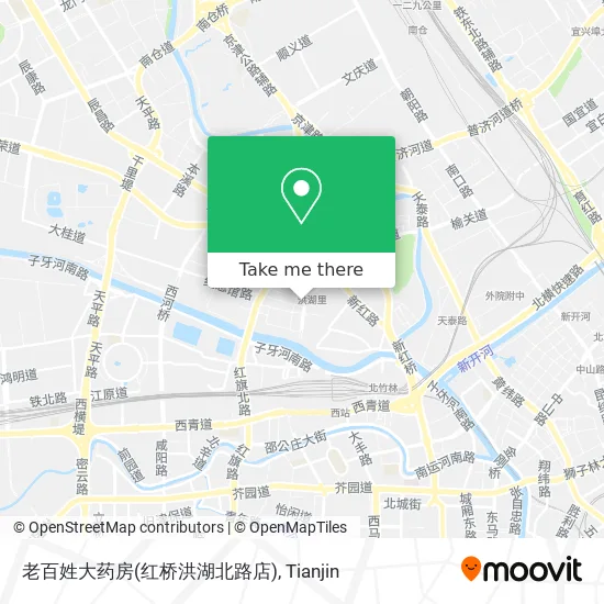 老百姓大药房(红桥洪湖北路店) map