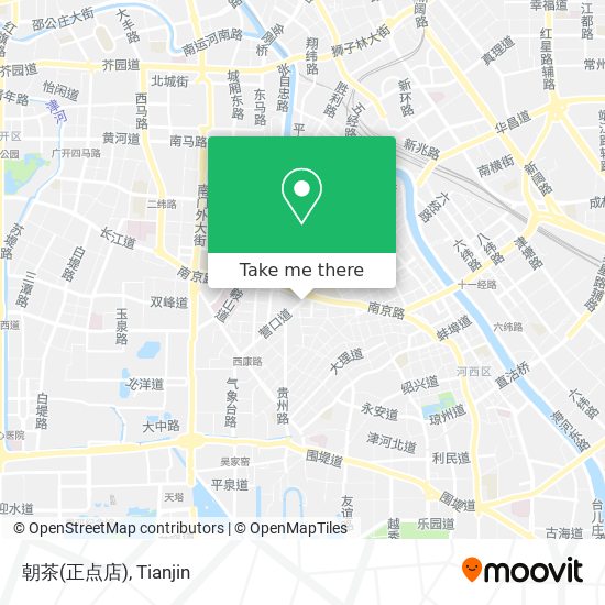 朝茶(正点店) map