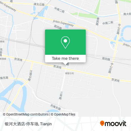 银河大酒店-停车场 map