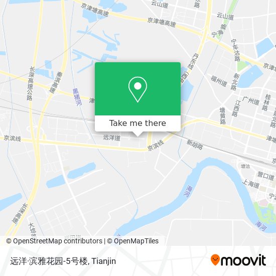 远洋·滨雅花园-5号楼 map