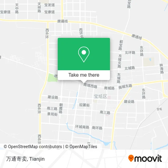 万通寄卖 map