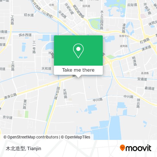 木北造型 map