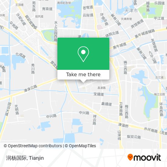 润杨国际 map