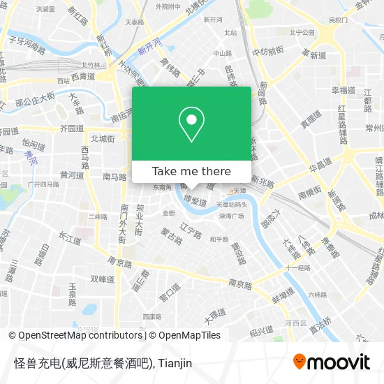 怪兽充电(威尼斯意餐酒吧) map