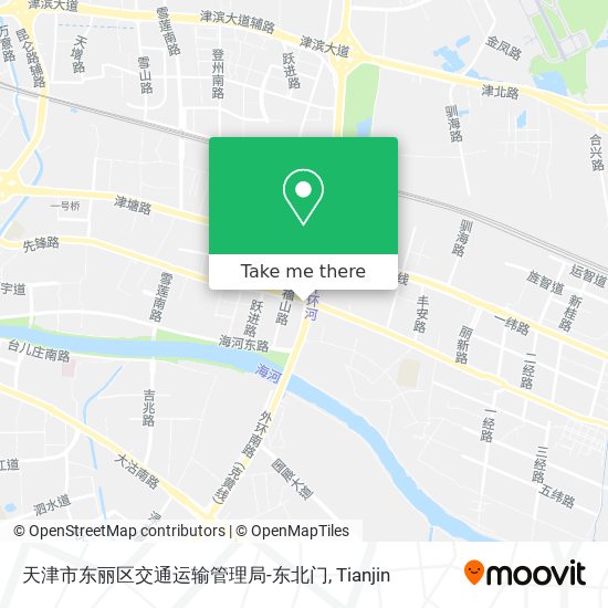 天津市东丽区交通运输管理局-东北门 map