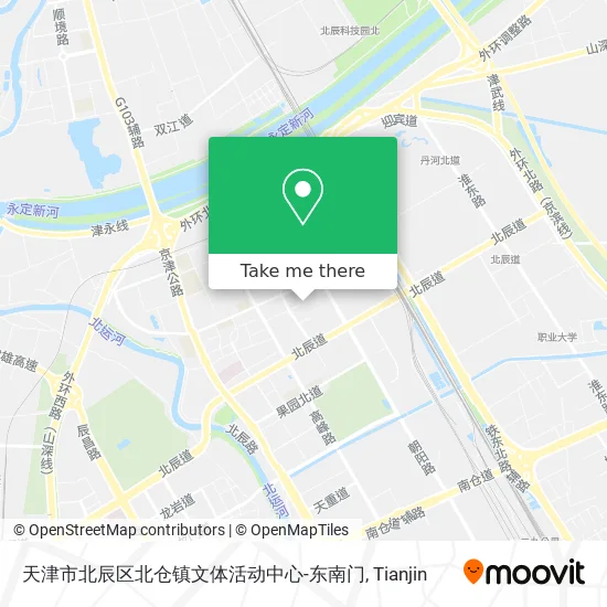 天津市北辰区北仓镇文体活动中心-东南门 map