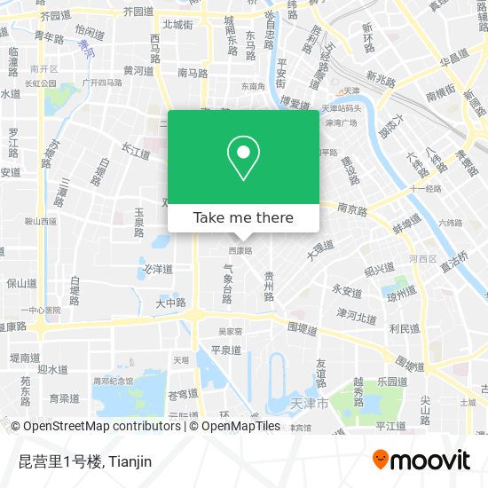 昆营里1号楼 map