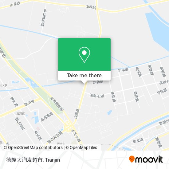 德隆大润发超市 map