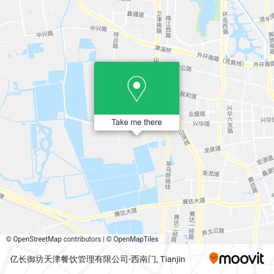 亿长御坊天津餐饮管理有限公司-西南门 map