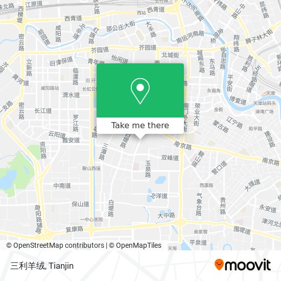 三利羊绒 map