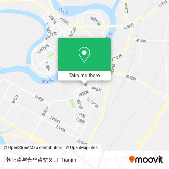 朝阳路与光华路交叉口 map