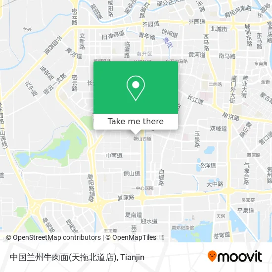 中国兰州牛肉面(天拖北道店) map