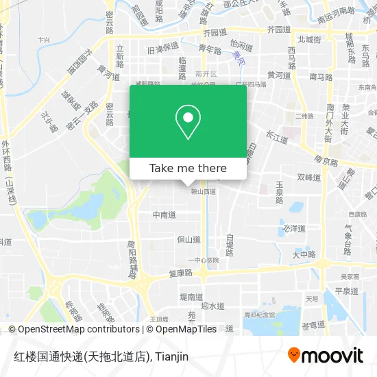 红楼国通快递(天拖北道店) map