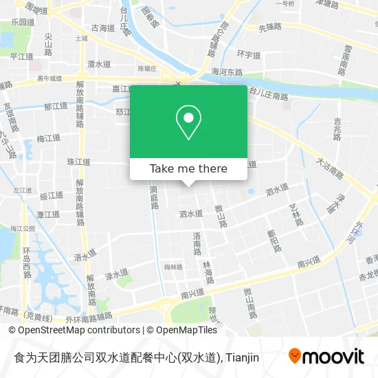 食为天团膳公司双水道配餐中心 map