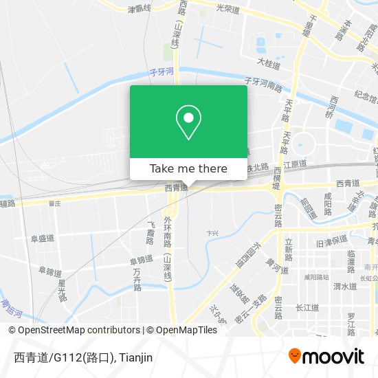 西青道/G112(路口) map