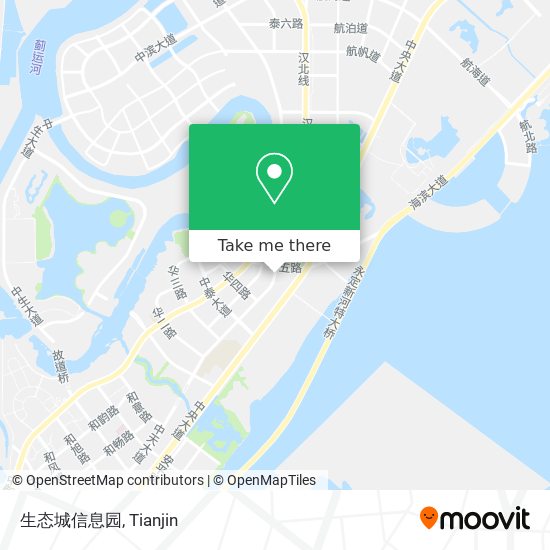 生态城信息园 map
