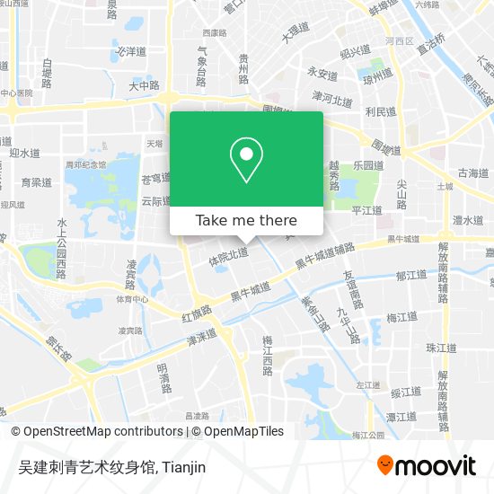 吴建刺青艺术纹身馆 map