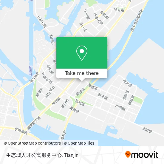 生态城人才公寓服务中心 map
