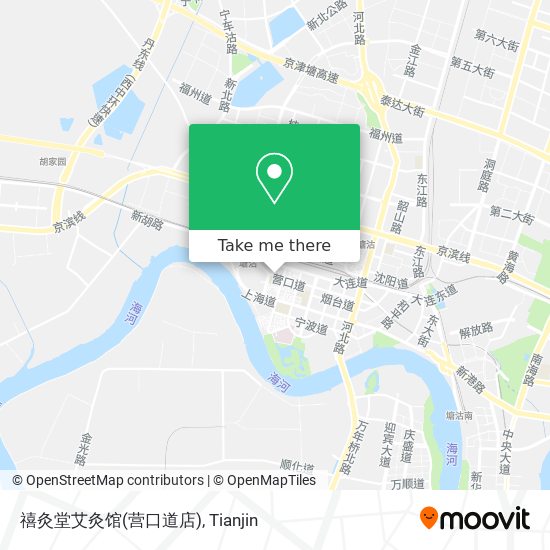 禧灸堂艾灸馆(营口道店) map