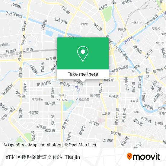 红桥区铃铛阁街道文化站 map