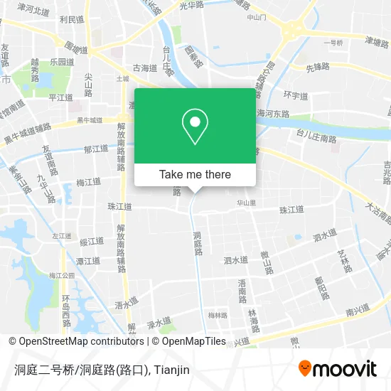 洞庭二号桥/洞庭路(路口) map