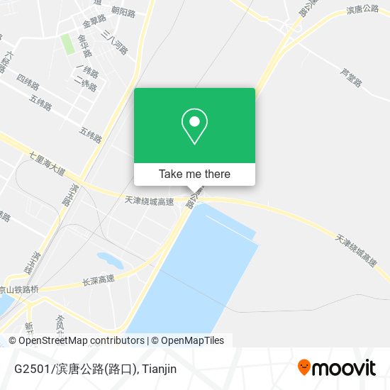 G2501/滨唐公路(路口) map