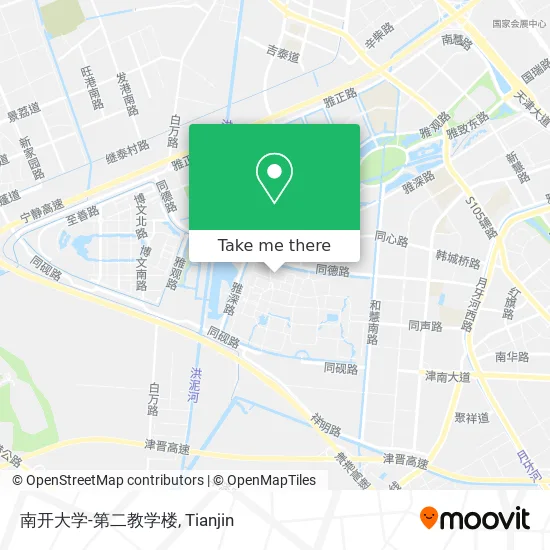 南开大学-第二教学楼 map